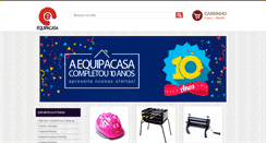 Desktop Screenshot of equipacasaonline.com.br